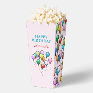 Farbige Balloons Geschenkschachtel