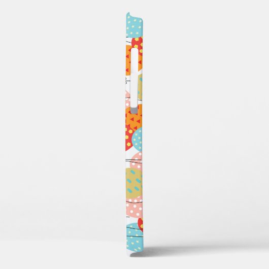 Farbige Balloons Variation Nahtloses Muster Case-Mate iPhone Hülle (Rückseite / Links)