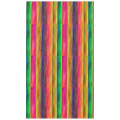 farbige Bänder Tischdecke (Vorderseite)