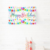 Farbige Banner Alles Gute zum Geburtstag  (InSitu)