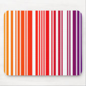 Farbige Barcode-Maus-Pad Mousepad (Vorne)