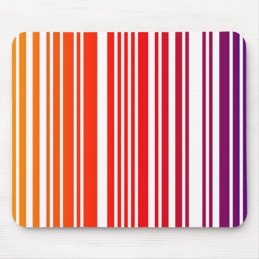 Farbige Barcode-Maus-Pad Mousepad (Vorne)