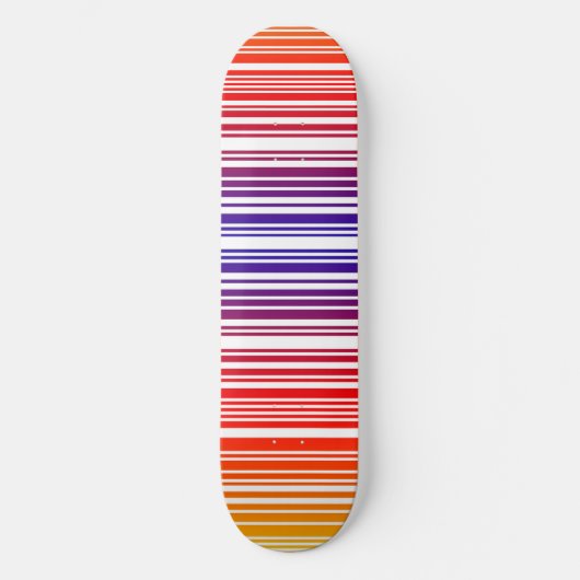 Farbige Barcode-Skateboard-Decke Skateboard (Vorderseite)