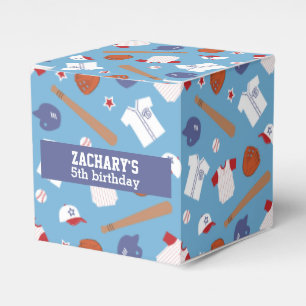 Farbige Baseball-Partygeschenkbox Geschenkschachtel