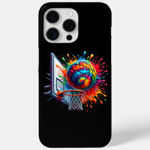 Farbige Basketball-Gefärbte Krawatte Basketballkor Case-Mate iPhone Hülle
