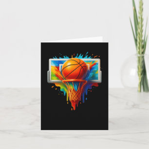 Farbige Basketball-Gefärbte Krawatte, Farbpalette Karte