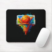 Farbige Basketball-Gefärbte Krawatte, Farbpalette Mousepad (Mit Mouse)