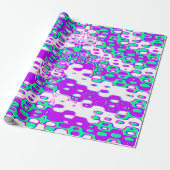 Farbige Bauhaus-Geometrie-Muster Geschenkpapier (Ungerollt)