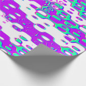 Farbige Bauhaus-Geometrie-Muster Geschenkpapier (Ecke)