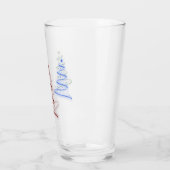 Farbige Bäume Glas (Links)