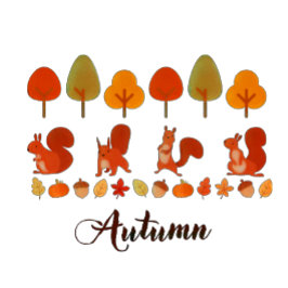 Farbige Bäume im Herbst Sweatshirt