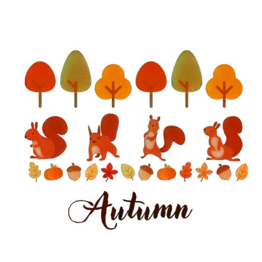 Farbige Bäume im Herbst Sweatshirt