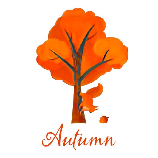 Farbige Bäume im Herbst T-Shirt