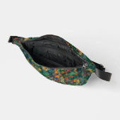 Farbige Baumkronen Bauchtasche (Offen)