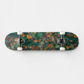 Farbige Baumkronen Skateboard (Horizontal)
