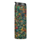 Farbige Baumkronen Thermosbecher (Nach rechts gedreht)