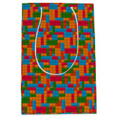 Farbige Bausteine Mittlere Geschenktüte (Vorderseite)