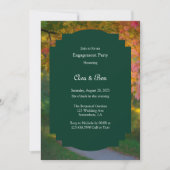 Farbige Begegnungspartei des Herbsttages Einladung (Vorderseite)