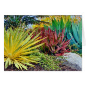 Farbige Begrüßungskarte (Vorderseite (Horizontal))