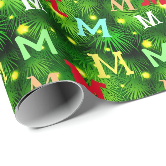 Farbige, benutzerdefinierte Initialisierung für Ih Geschenkpapier (Rolleneckpunkt)