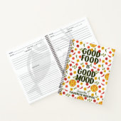 Farbige, benutzerdefinierte Rezepte mit einem Zita Notizblock (Innenseite)