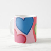 Farbige, benutzerdefinierte Tasse (Vorderseite Links)