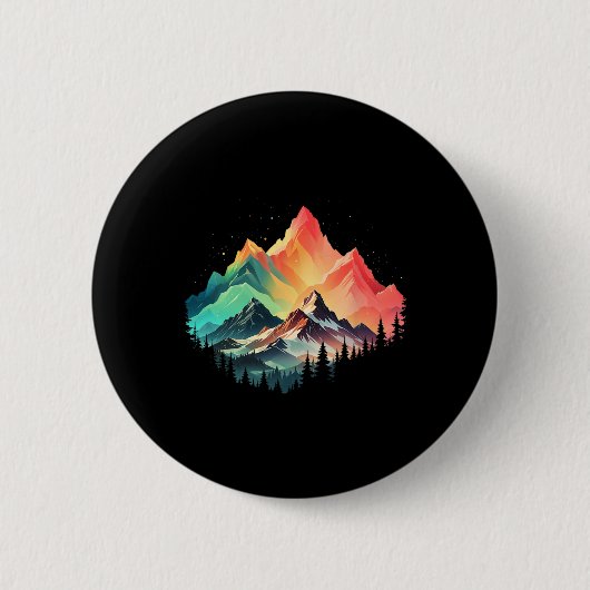 Farbige Berg Outdoor-Klettern Naturwald M Button (Vorderseite)