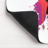 Farbige Bergsteiger-Kletter-Wander-Berg Mousepad (Ecke)