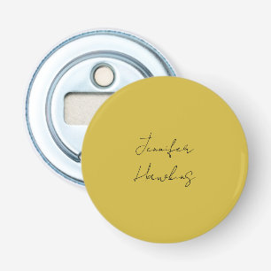 Farbige berufliche schlichte Handschrift Flaschenöffner