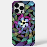 Farbige Bewegungen Abstrakte Trippy Fraktal Art