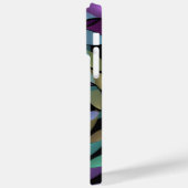 Farbige Bewegungen Abstrakte Trippy Fraktal Art Case-Mate iPhone Hülle (Rückseite / Links)