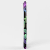 Farbige Bewegungen Abstrakte Trippy Fraktal Art Case-Mate iPhone Hülle (Hinten/Rechts)