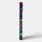 Farbige Bewegungen Abstrakte Trippy Fraktal Art Case-Mate iPhone Hülle (Rückseite / Rechts)