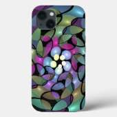Farbige Bewegungen Abstrakte Trippy Fraktal Art Case-Mate iPhone Hülle (Rückseite)