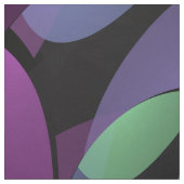 Farbige Bewegungen Abstrakte Trippy Fraktal Art Stoff (Muster)