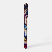 Farbige Bewegungs-Abstrakte Kunst iPhone 16 Hülle (Rechte Seite)