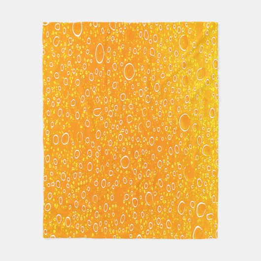 Farbige Bierdecke Fleecedecke (Vorderseite)