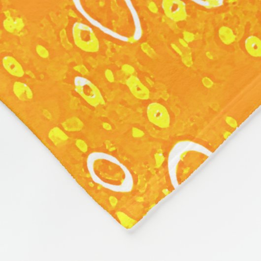 Farbige Bierdecke Fleecedecke (Ecke)