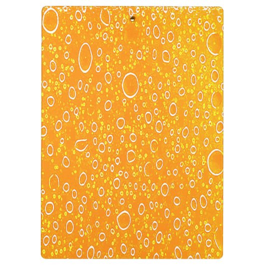 Farbige BierZwischenablage Klemmbrett (Rückseite)