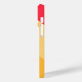 Farbige Bio Formen abstrakter Hintergrund Case-Mate iPhone Hülle (Rückseite / Links)