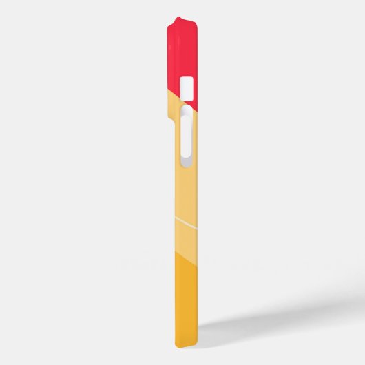 Farbige Bio Formen abstrakter Hintergrund Case-Mate iPhone Hülle (Rückseite / Links)