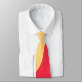 Farbige Bio Formen abstrakter Hintergrund Krawatte (Gebunden)