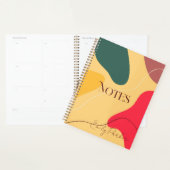 Farbige Bio Formen abstrakter Hintergrund Planer (Anzeige)