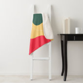 Farbige Bio Formen abstrakter Hintergrund Sherpadecke (Beispiel)