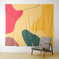Farbige Bio Formen abstrakter Hintergrund