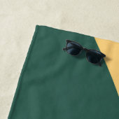 Farbige Bio Formen abstraktes Hintergrundbad Strandtuch (Beispiel)