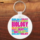 Farbige Biologie Schlüsselanhänger (Vorderseite)