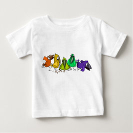Farbige Birds Baby T - Shirt