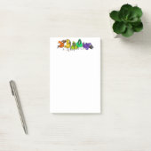 Farbige Birds Post-it® Notizen (Büro)