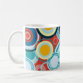 Farbige Blasen Kaffeetasse (Links)